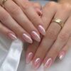 Blush Glaze – Soft Pink Pearl Press-On Nail Set