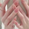 Barely Blush – Glazed Nude Press-On Nail Set